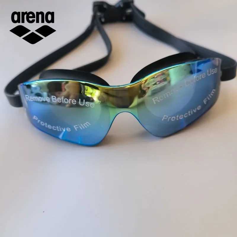 Arena HD New Arrival Waterproof AntiFog Professional Competition Training Goggles Unisex Stylish and Cool Swimming Goggles J250917
