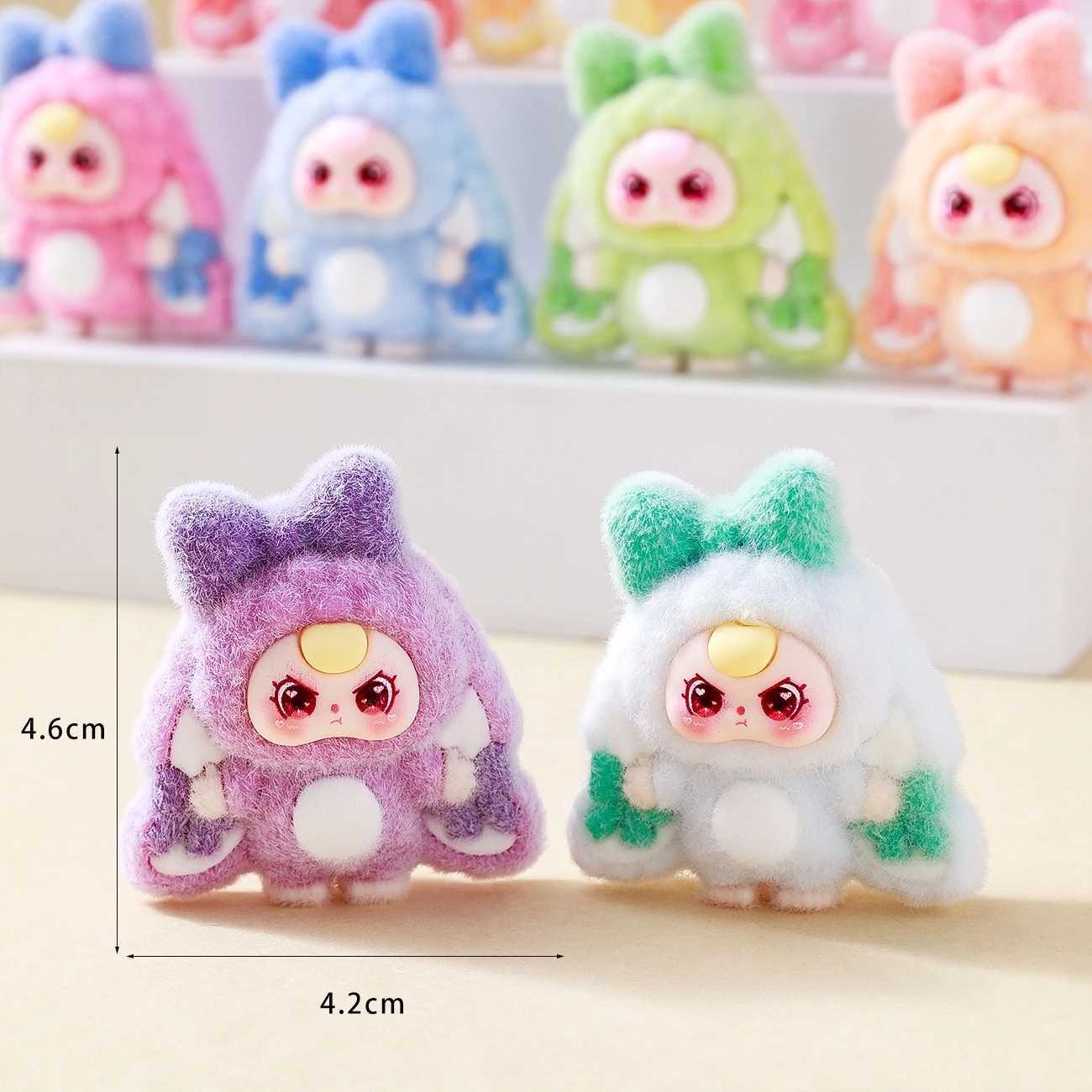 Blind box Anime Mini Action Figure Decorative Pendant Desktop Kawaii Dolls Car Babythree Ornaments Christmas Halloween Toy Gifts C2509171