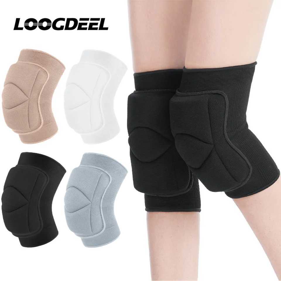 LOOGDEEL 1Pcs Sports Knee Pads Men Women Winter Warmth Protection Knee Sets Thick Sponge Basketball Riding Running Dance Guard J2509171
