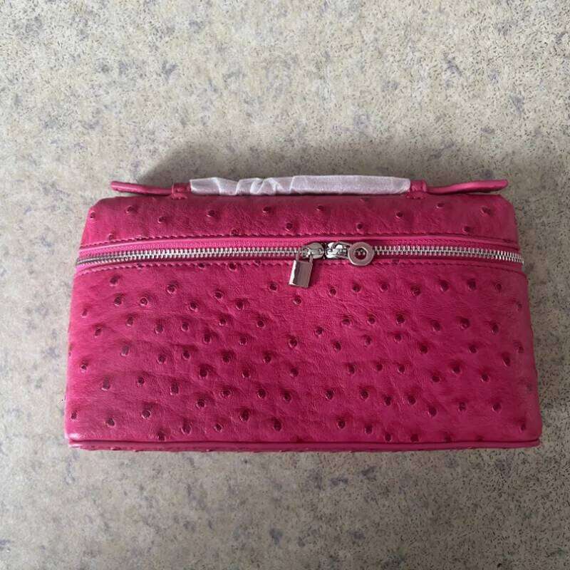 Best Seller Fashion Brand Women Handbags Small Box Bucket Bag High Quality Ostrich PU Leather Single Shoulder Bags