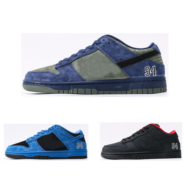 Designer brand Low Supreme 94 lnk retro low top casual sports skateboard board shoes 36-45