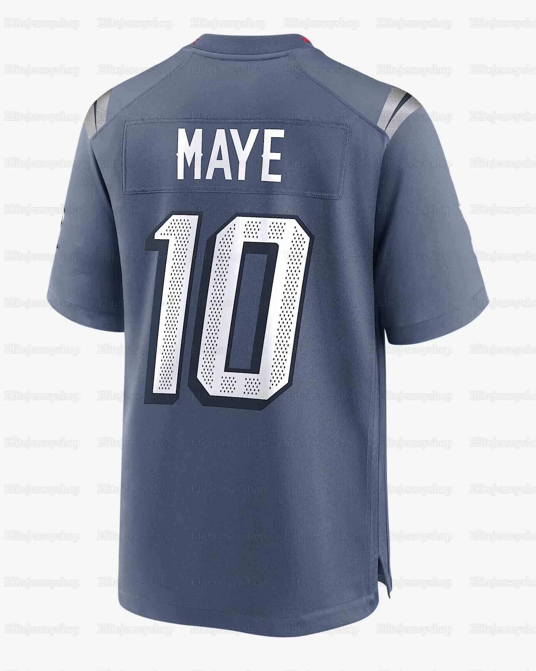 Men Custom Football 2025 Rivalries Jersey Drake Maye Rhamondre Stevenson Hunter Henry Jahlani Tavai Stefon Diggs Christian Gonzalez 12 Brady Mike Vrabel