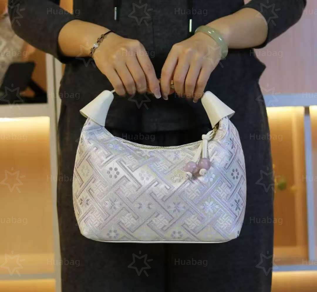 Pure Hand Embroidery Designer Bag Luxury Handbags New China-style Tote Bag High Quality Purses Designer Bags For Women Cross body Designer embroidered