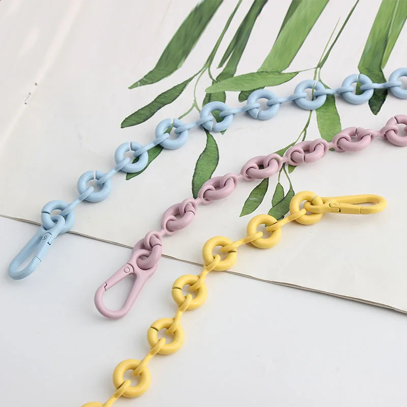 1PC donut chain bag wallet crossbody chain strap belt replacement accessories detachable bag chain 250916