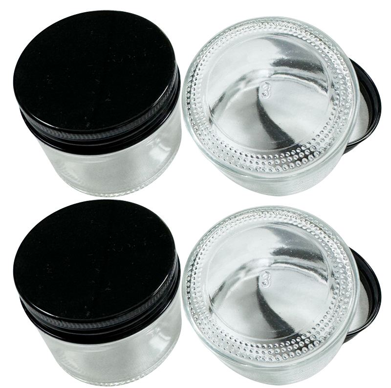 Tin Jars 60ml Pet Supplies Packing Packaging Candy Honey Jars Storage Containers Cans Plastic Bag Pet Jar Can Box Sticker Clear Lid Bottles Packing