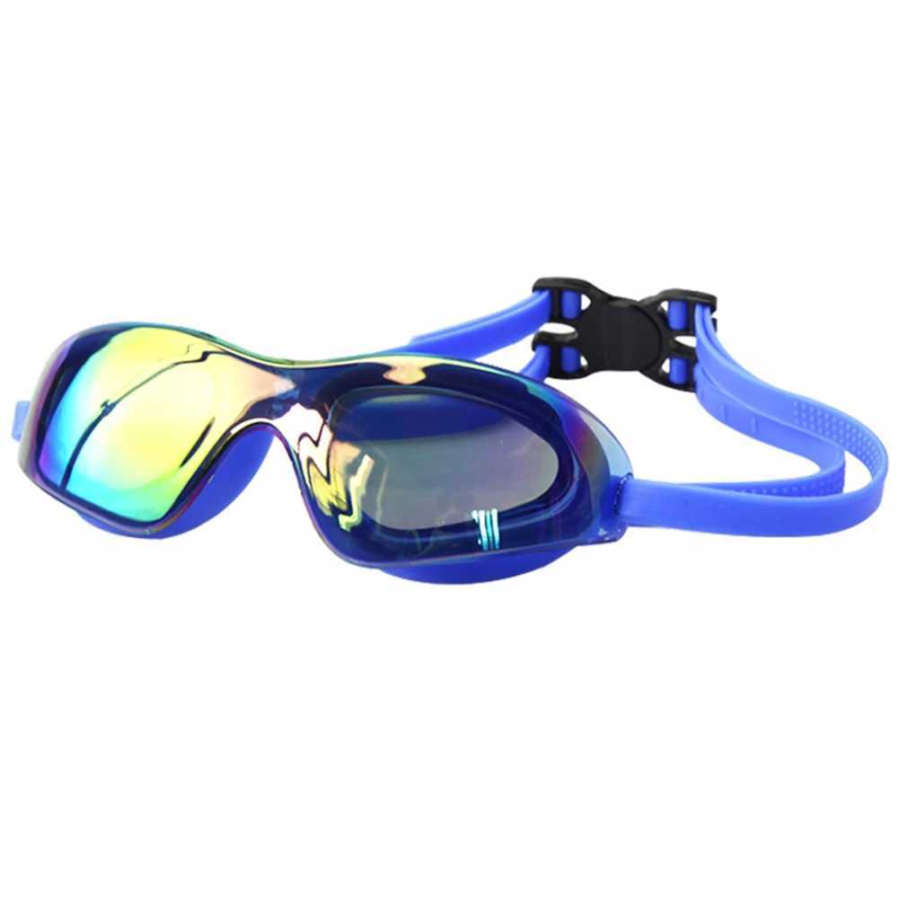 Swimming Goggles Adjustable Electroplate Diving Glasses No Leaking Swim Sports Eyewear for Women Men Youth Kids J250917