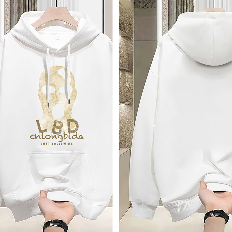 Men's Hoodies High Quality Luxurious Cotton Warm Print Pattern High-end Black And White color Fashionable Hip-Hop Classic Birthday Gift Hoodies F