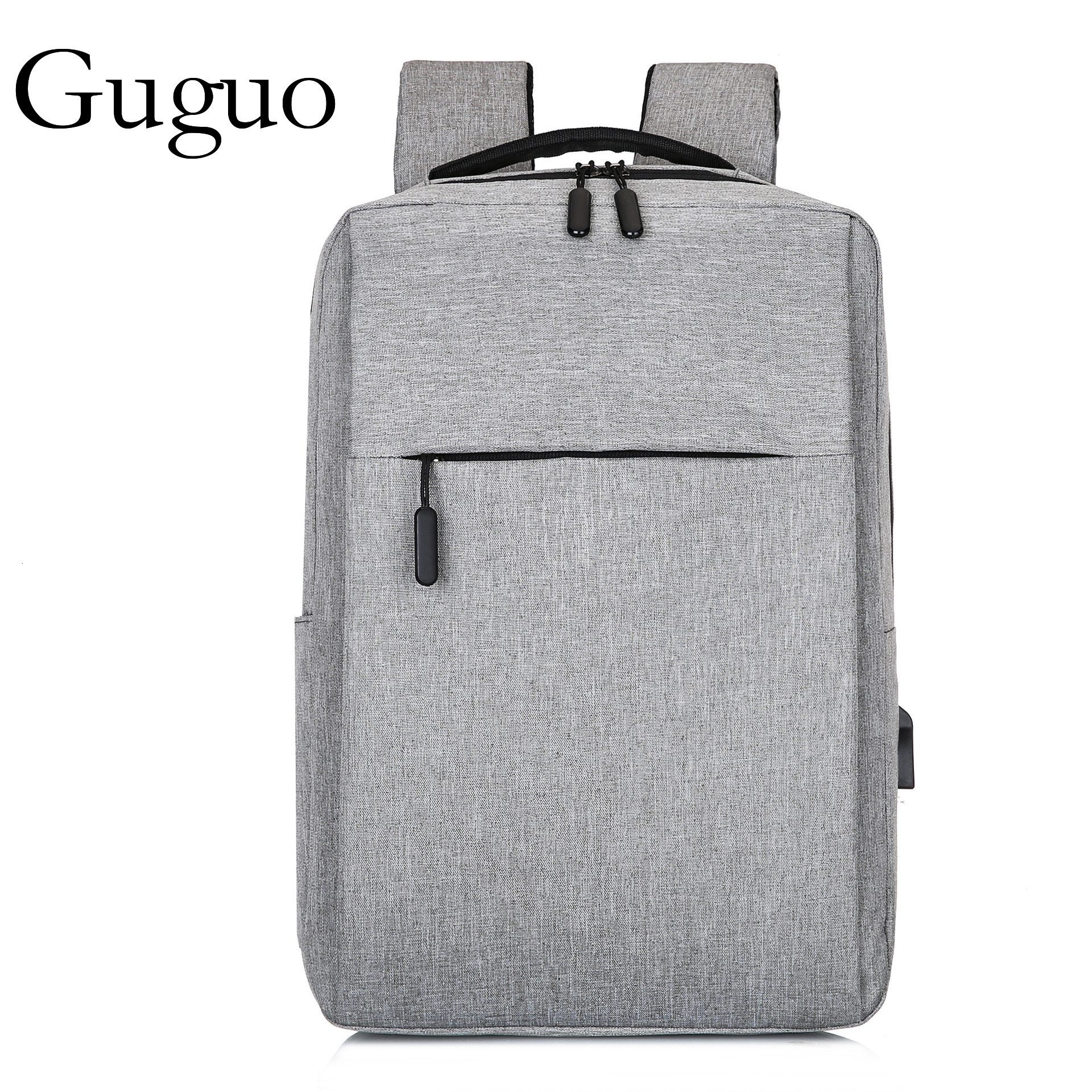 Guguo Free Shipping New Designer Bag 2025 Large Capacity Printable Business Backpack USB Charging Multifunctional Laptop Bag Export Men's Backpac