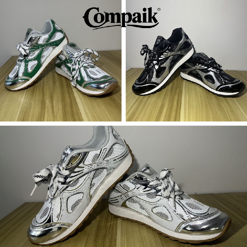 Compaik running shoes Free delivery designer mens and womens casual shoes women sports outdoor shoes shiny fashion trend shoes comfortable gift