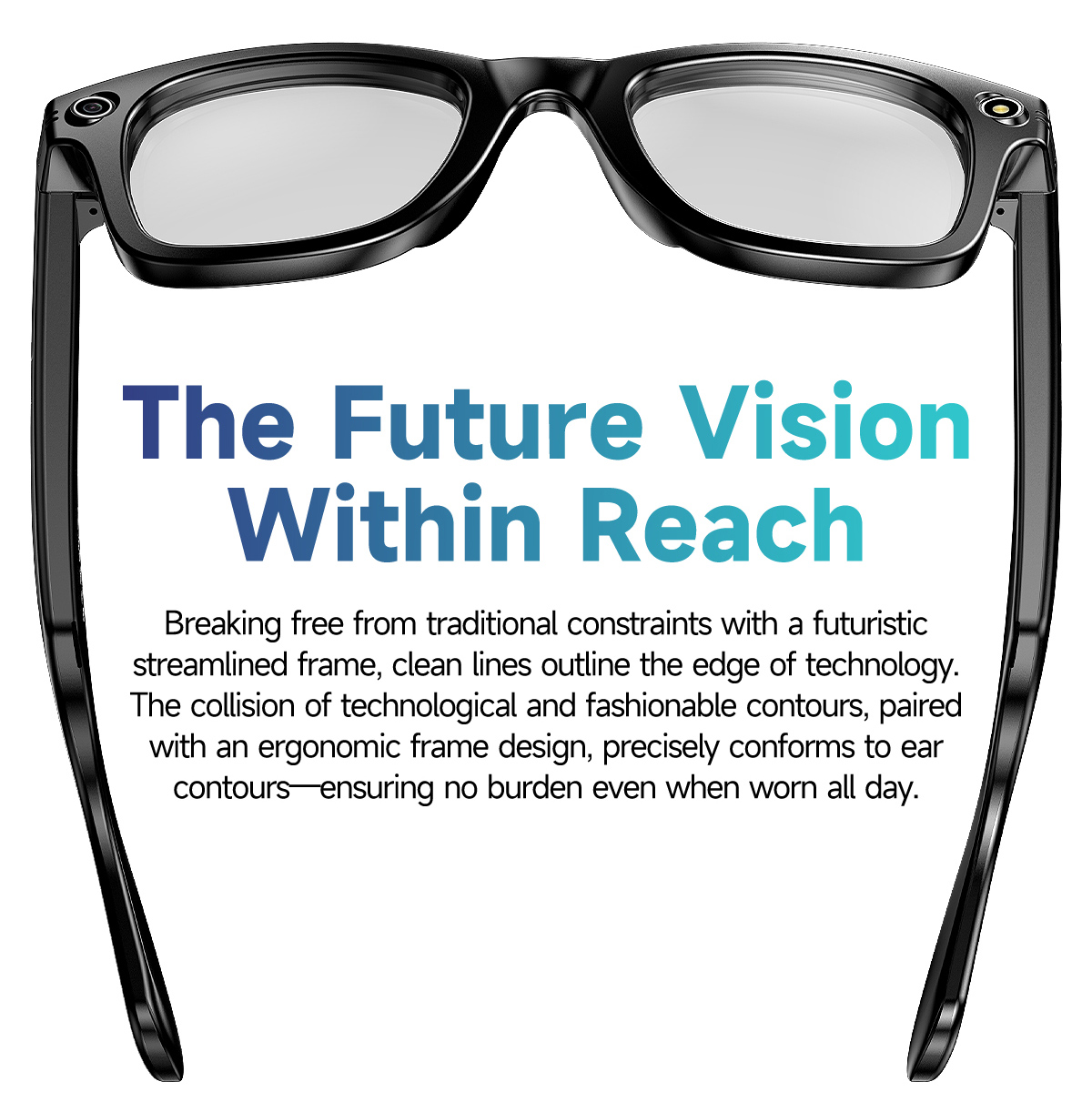 W610 Ai Smart Glasses with 8MP High-Definition Anti-Shake and Dual Noise-Cancellation Sunglasses Featuring a Camera