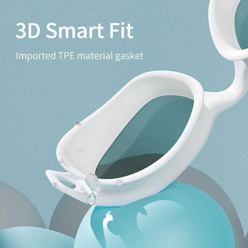 COPOZZ Professional HD Swimming Goggles AntiFog UV Protection Adjustable Swimming Glasses Silicone Water Glass For Men and Wome J250917