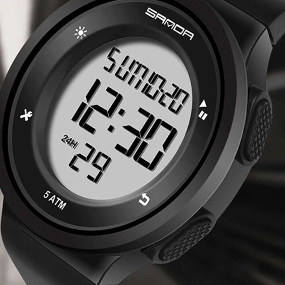 DHwatches Sanda Casual for Men and Women, Multi-Functional Countdown, Luminous Outdoor Hiking Sports Electronic Watch, Diving Waterproof Watch