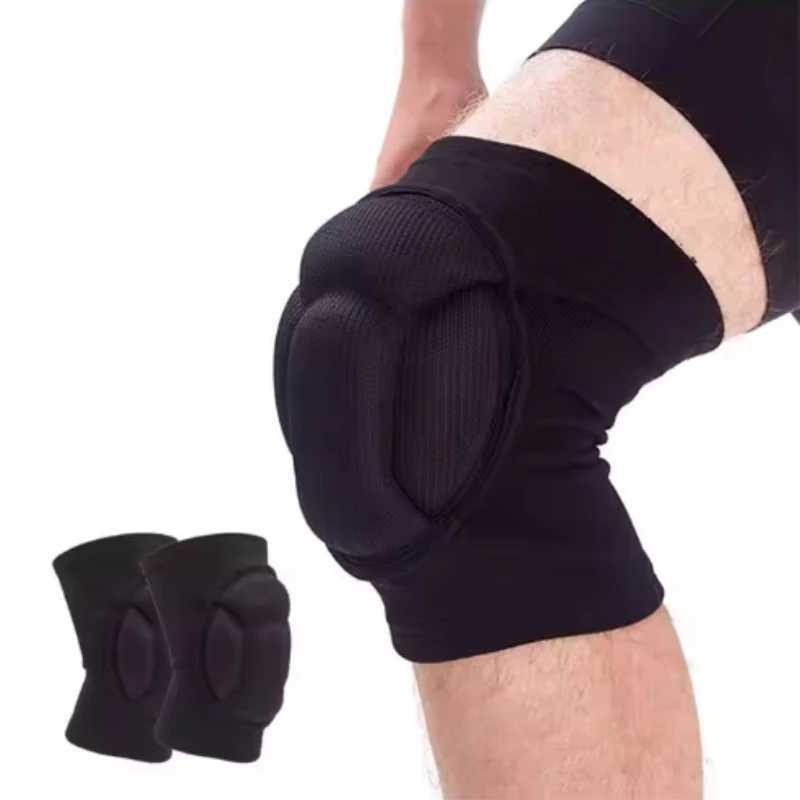 1pair Knee Pads Sports Knee Pads Anticollision Thickened Sponge Kneepads Brace Support for Gym Basketball Volleyball Dancing J250917