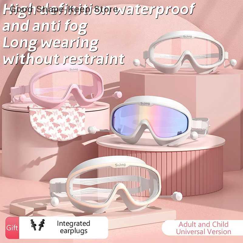 Swimming Goggles With Waterproof And Anti Fog Highdefinition Professional Diving Goggles For Adultboys And Girls Swimming Sport J250917