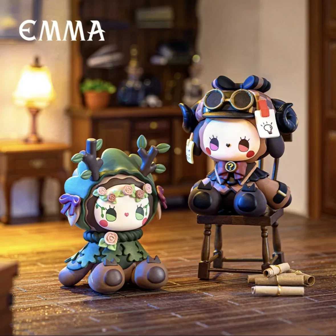 EMMA Secret Forest Frostveil Villa Series Blind Box Action Figure Toy Mystery Box Cajas Misteriosas Anime Figures Cute Doll Gift C250917