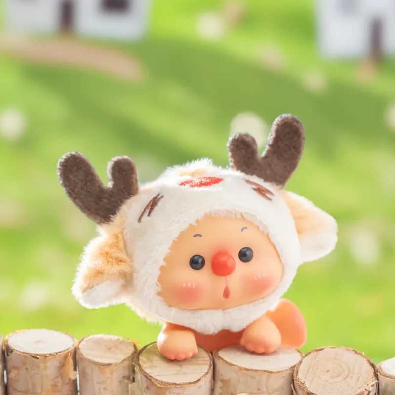 New Oyo Bear Mini Animal Crawling Series Blind Box Doll Toys Trendy Toy Figurine Collections Ornament Toy Girl Gift Genuine C250917