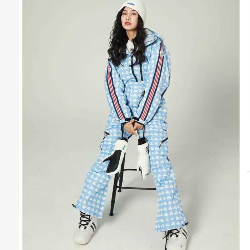 LTVT Winter Warm Ski Suit Women Waterproof Windproof Skiing and Snowboarding Jacket Pants Set Female Trousers Costumes Outdoor W W250917