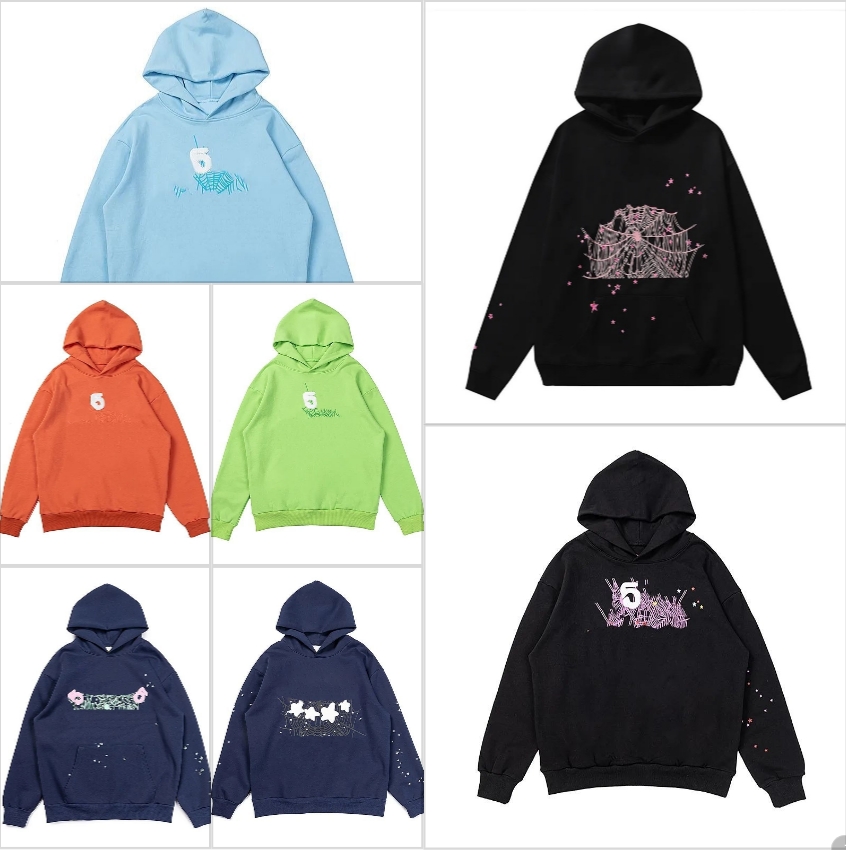 Men's Hoodies Letter Printed Aesthetic Creativity Hooded Sweatshirt Clothing Hoodie Loose Casual Top