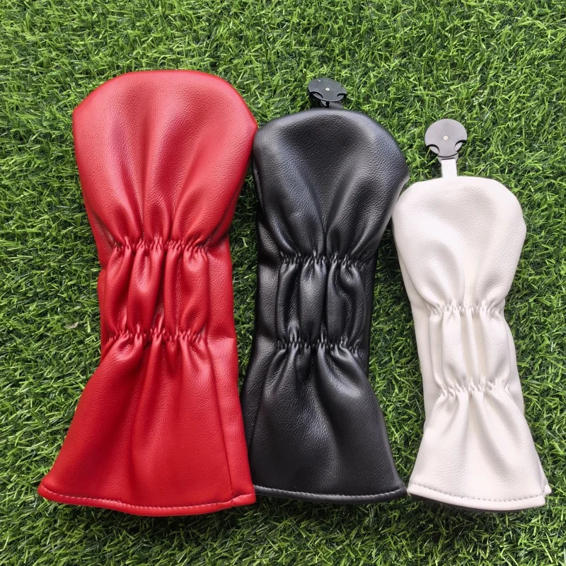 Cartoon Bomb 1 3 5 Wood Headcovers Driver Fairway Woods Cover PU Leather High quality Putter Head Covers 250917