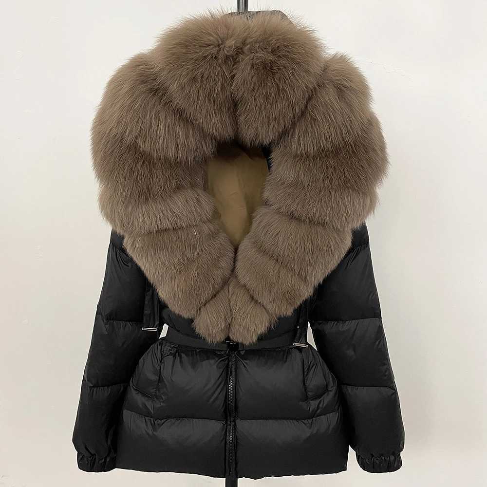 OFTBUY 2025 Winter Clothing Puffer Jacket Women Real Fur Hooded Thick Warm 90 White Duck Down Coat Female Parkas Waterproof W250917