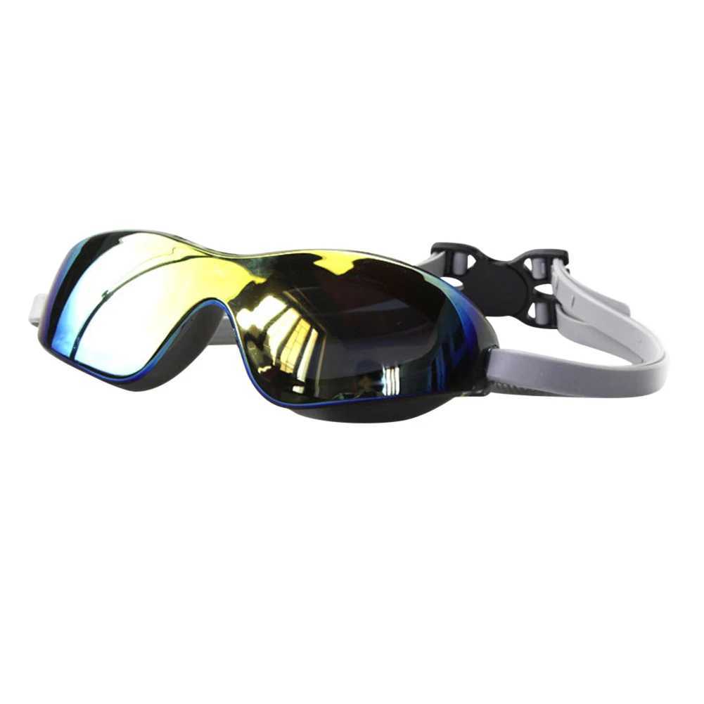 Swimming Goggles Adjustable Electroplate Diving Glasses No Leaking Swim Sports Eyewear for Women Men Youth Kids J250917