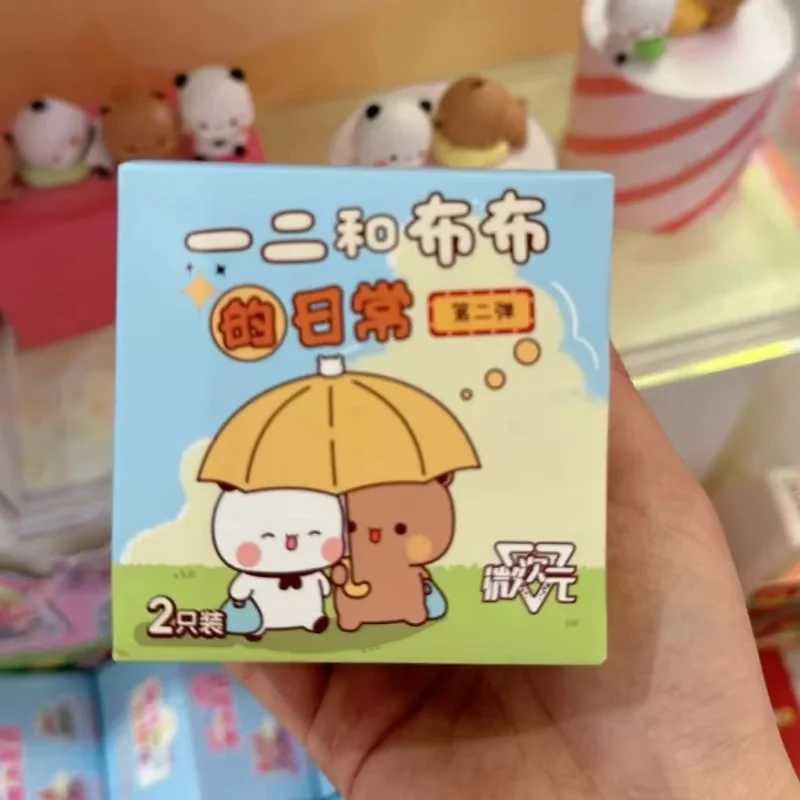 Genuine Anime Yier And Bubu Daily 2nd Bullet Blind Box Kawaii Bubu Dudu Figure Desk Decor Ornament Surprise Box Birthday Gift C250917