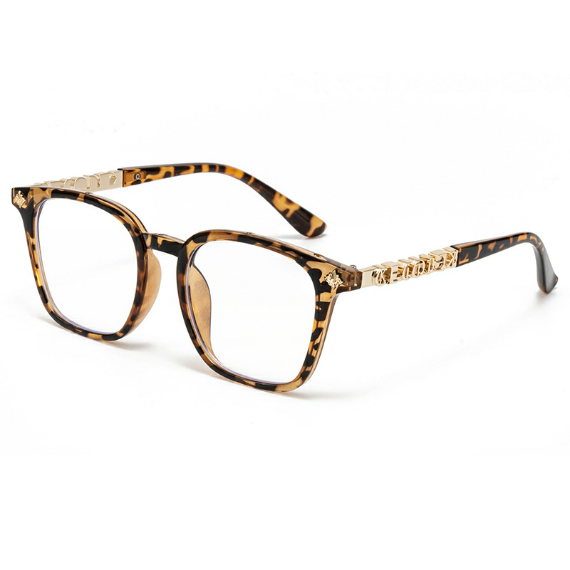 Designer Sunglasses For Women Men Business Glasses Frame Anti-blue Light Flat Mirror Glasses Square Frame Sunglasses KA039