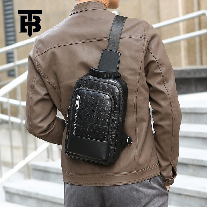 Designer Bag Men's Chest Bag European And American Large Capacity Luxury Bag Crossbody Bag Multifunctional Chessboard Pattern Casual Shoulder Bag