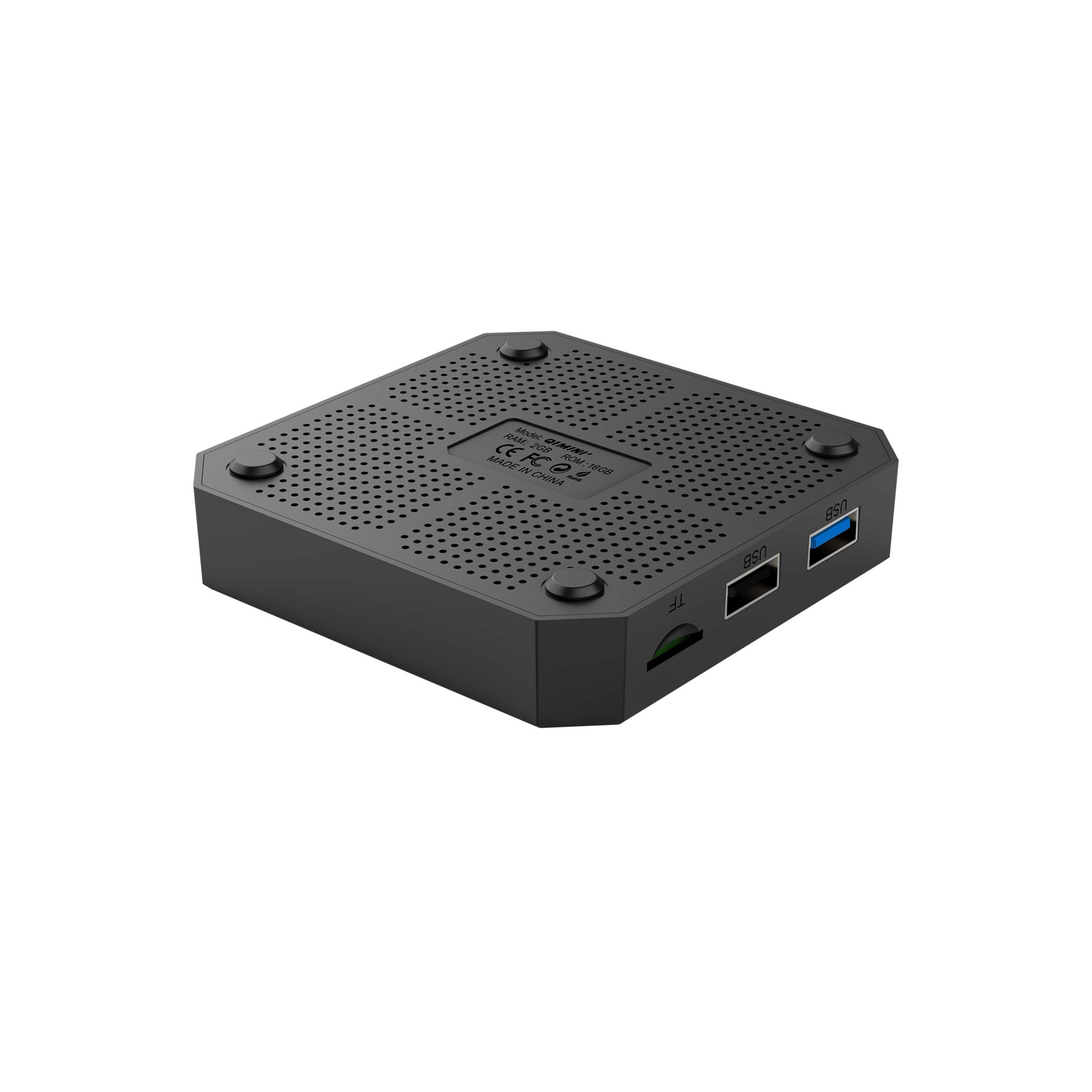 Q1 Mini Plus Smart TV Box Android 14.0 RK3518 4K And Wifi 6 16GB BT5.4 3D Voice Media Player Home Theater Android TV Box