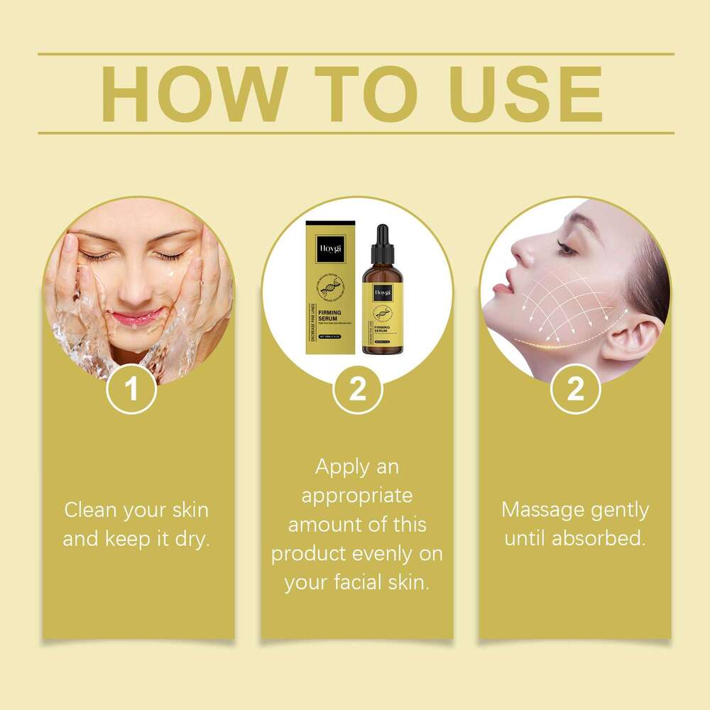 HOYGI Firming Essence Gentle Nourishing Care for Facial Skin Moisturizing Delicate Hydrating Revitalizing