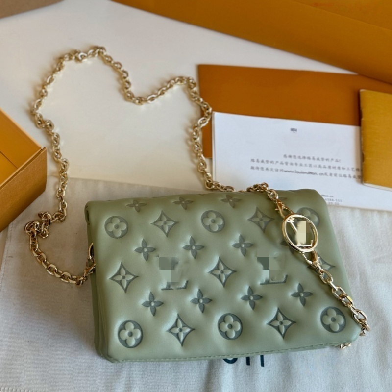 Sheepskin Leather Shoulder Bag Designer Luxury Embossing Chain Crossbody Bags Brand Letter Shoulder Bags Women's Top Quality Design Handbags Lady Party Totes