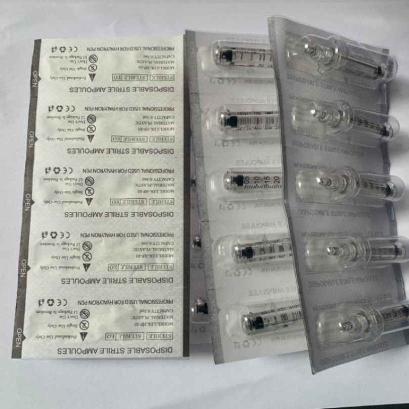 Beauty Equipmente Ampoules Two Heads Hyaluron Pen 0.3Ml 0.5Ml Ampoule Head Lip Ijection Needle Meso Therapy Ampoules Dervice For Anti377