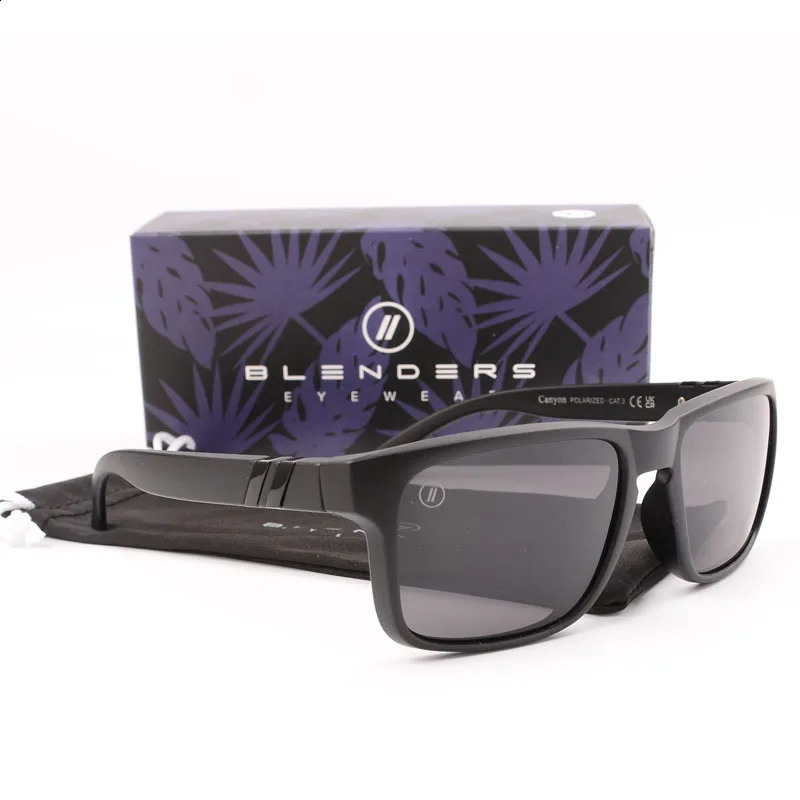 blender square women men Sunglasses Men Polarized UV Eyewear Vintage Fashion Square Mens Sun Glasses B8801 250916