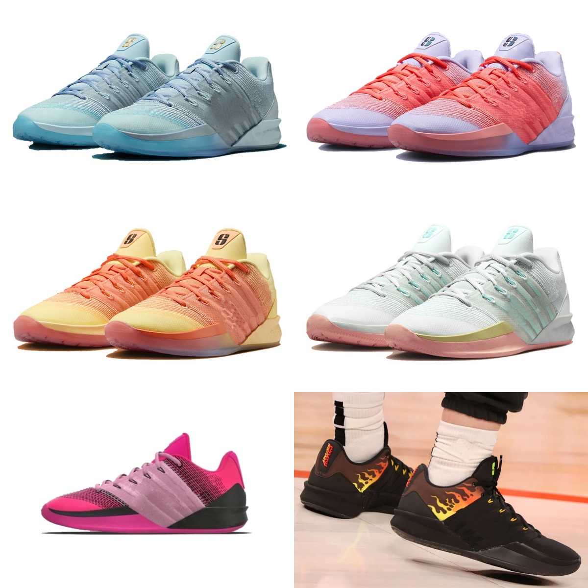 Sabrinas 3 GS Radiant Silencer Basketball Shoes sales BAllStar PE lueprint Glacier Blue Bring The Heat Men Women Sport Shoe Trainner Sneakers US6.5-US12