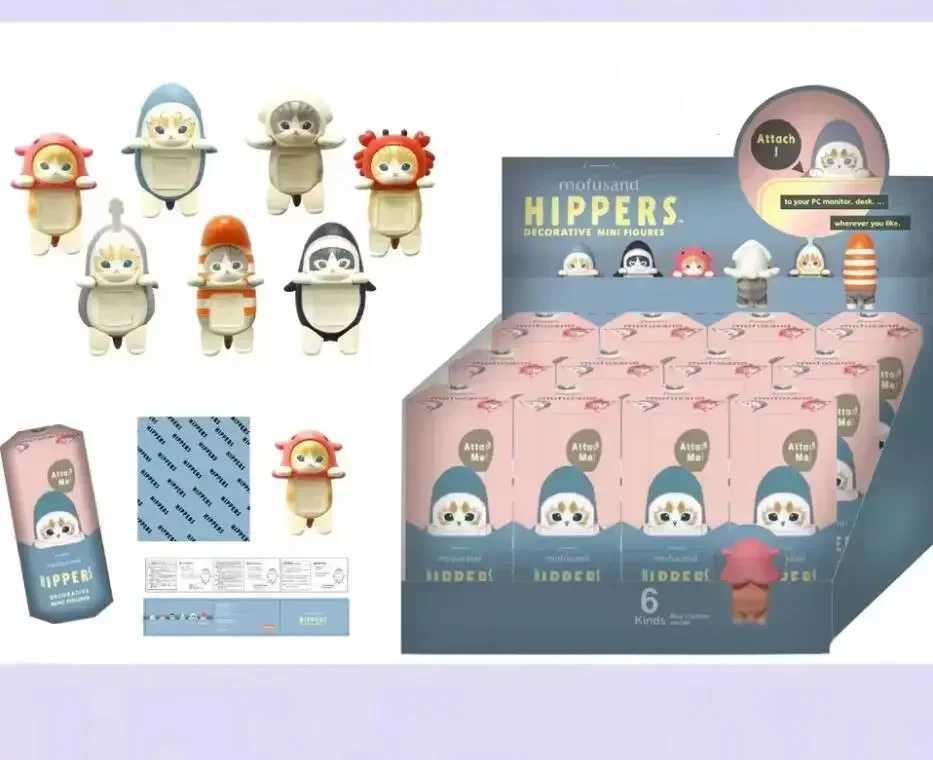 Angel Mofusand Blind Box Cat Fushandi Party Series Toy Trendy Play Handmade Decoration Creative Birthday Christmas Gift C250917