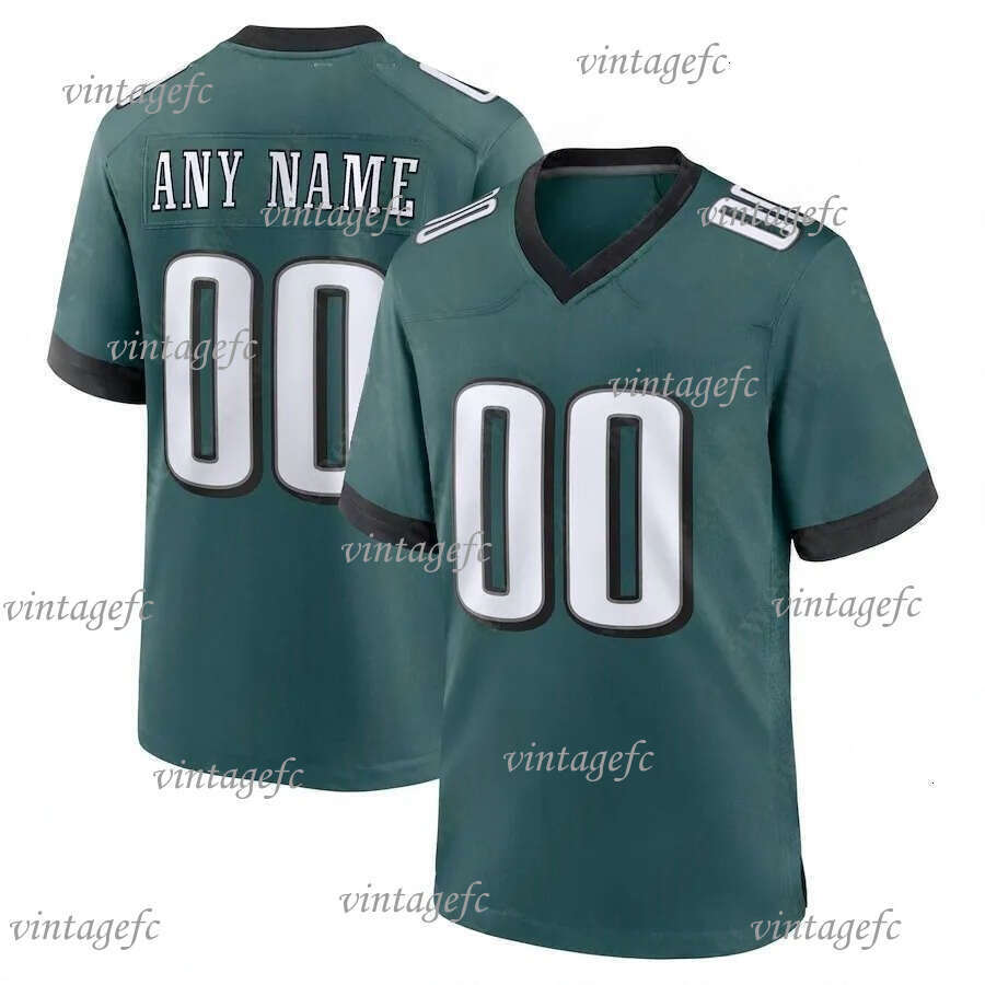 26 Barkley Custom Football Jersey 1Hurts 33DeJean 6Smith 11Brown 14Gainwell 88Goedert Carter White Men Women Youth Embroidered