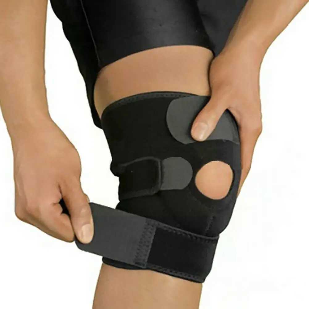 Sports Leg Knee Support Brace Wrap Protector Leg Compression Kneepad Pad Knee Sports Safety Fitness Cycling Pad Running Hiking J250917