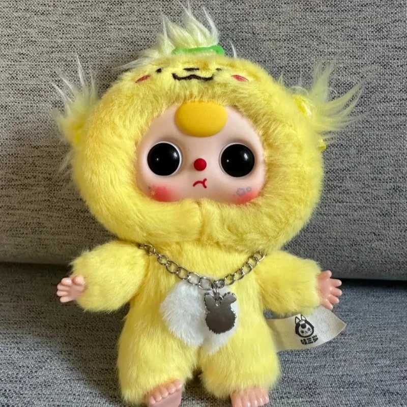 Genuine Baby Three Cats And Dogs Series Blind Box Cute Vinyl Plush Doll Bag Pendant Decor Trendy Toy Surprise Girls Kids Gift C250917