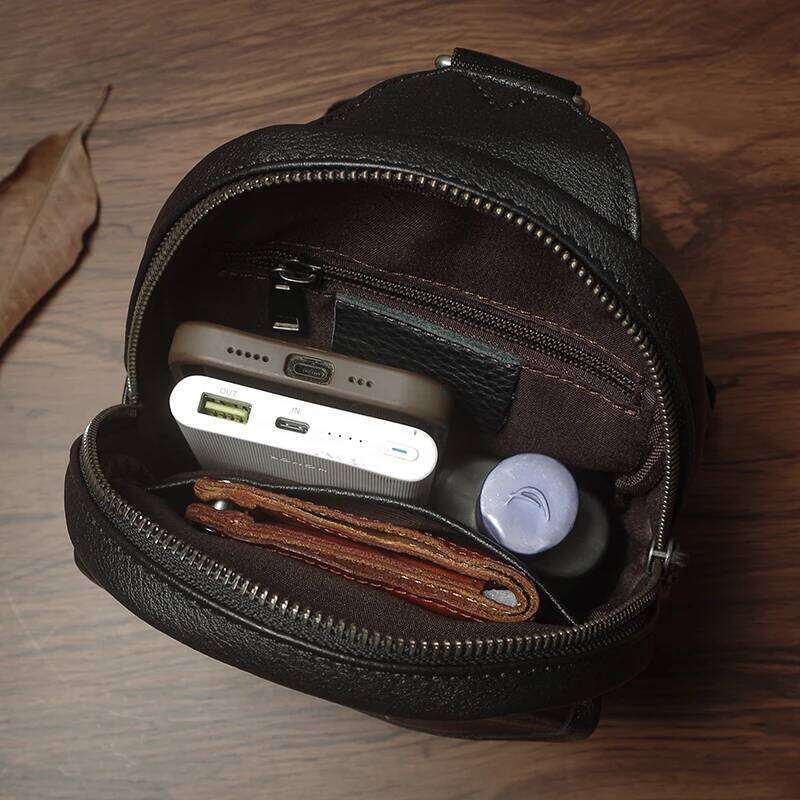 designer bag 52 nuka high quality mens genuine leather chest fashion small sling top natural cowhide crossbody pack shoulder bag