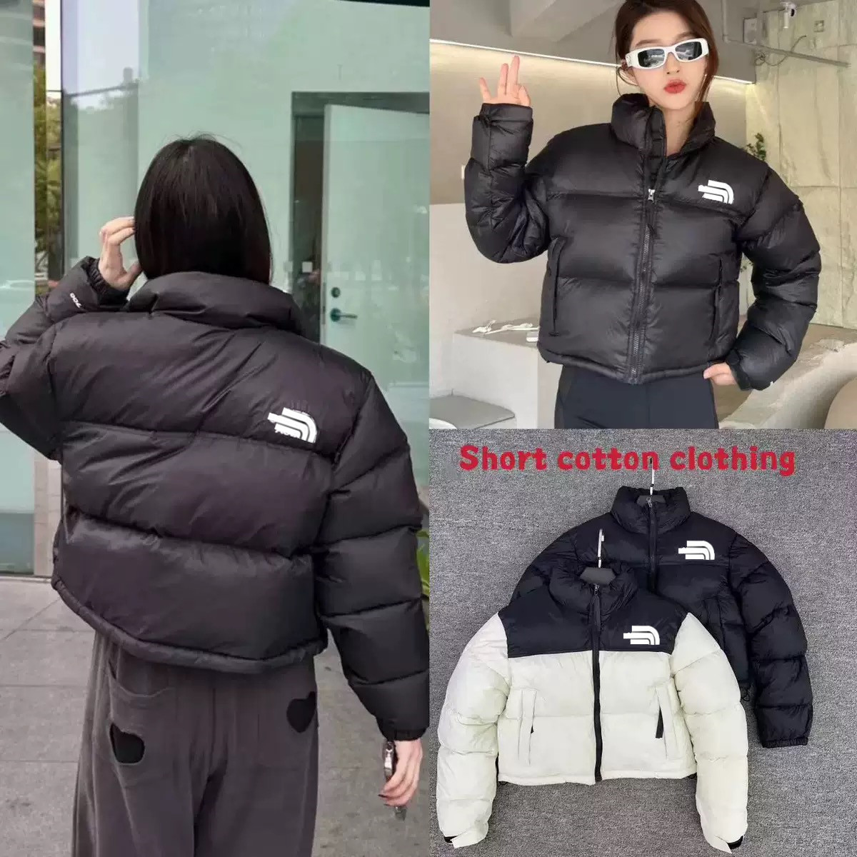 Designer Puffer jacket Womens Men Regular AndSlightly short Wintet jacket Men jackets Winter Coat Outdoor Classic Casual Unisex Puffer Windproof Outwear coats NF