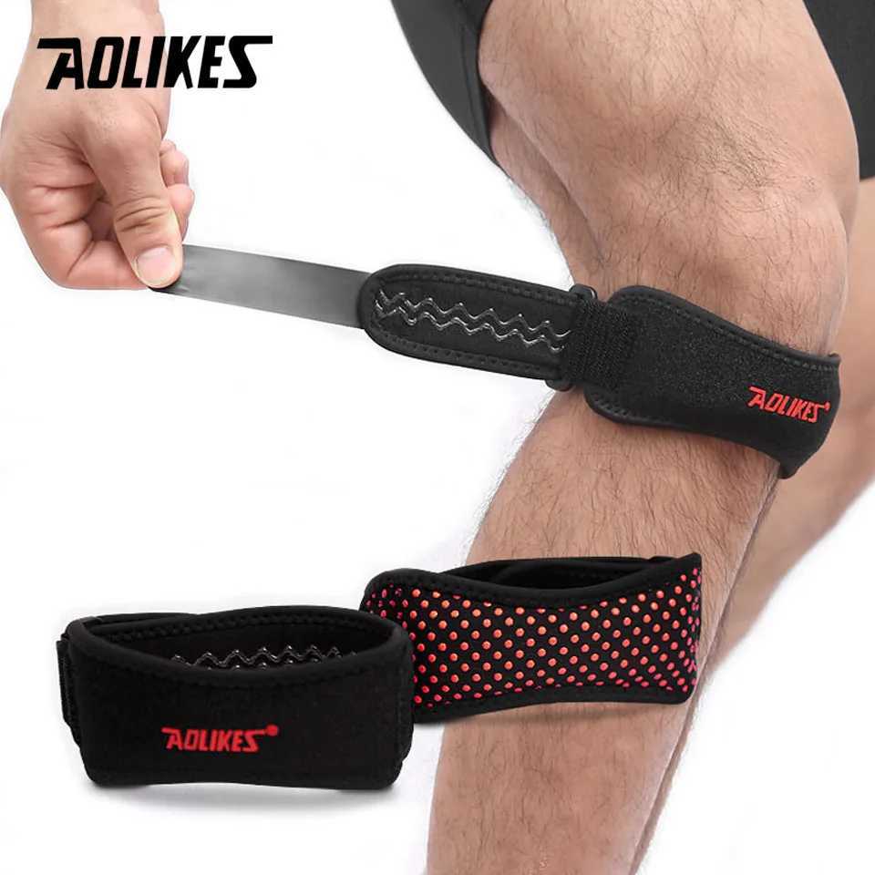 AOLIKES 1PCS Breathable Adjustable Sports Climbing Basketball Knee Support Brace Sleeve Patella Guard Protector Support J250917