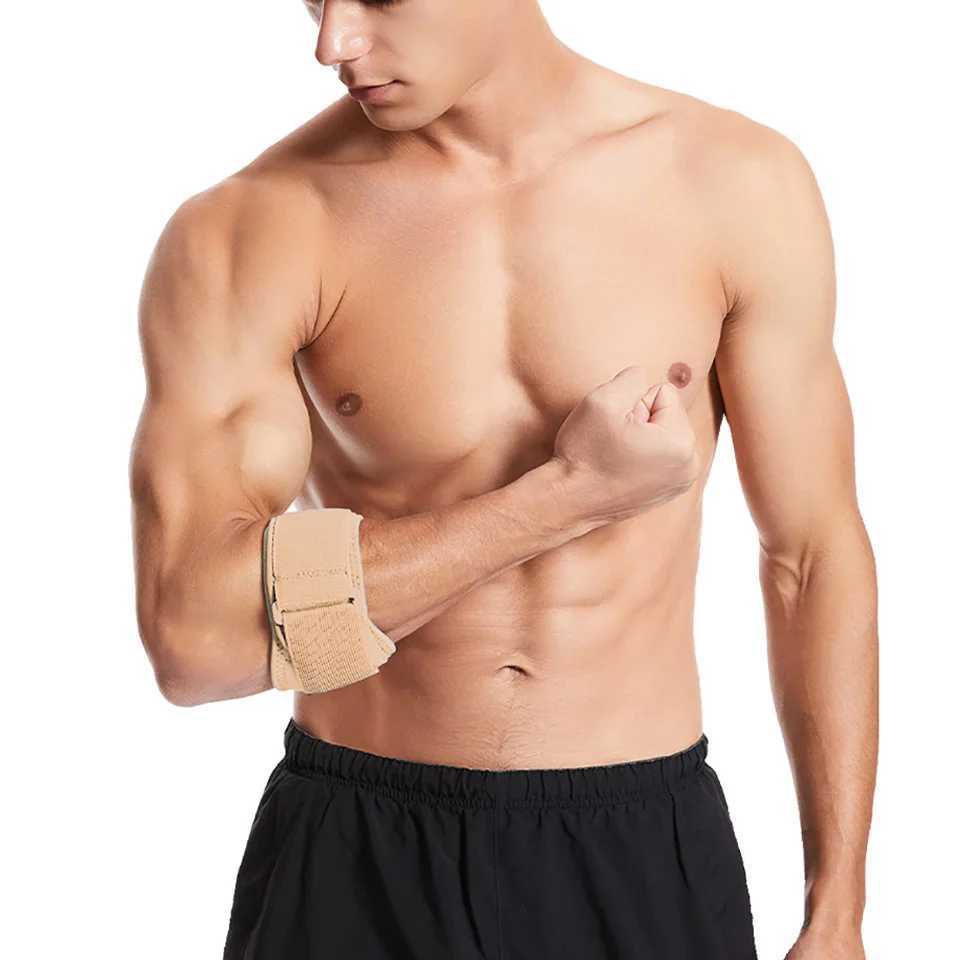 1Pcs Elbow Braces for TendonitisTennis Elbow Forearm Brace Strap and ComprESSion PadWraps Elbow Support Band Relieve Pain J250917