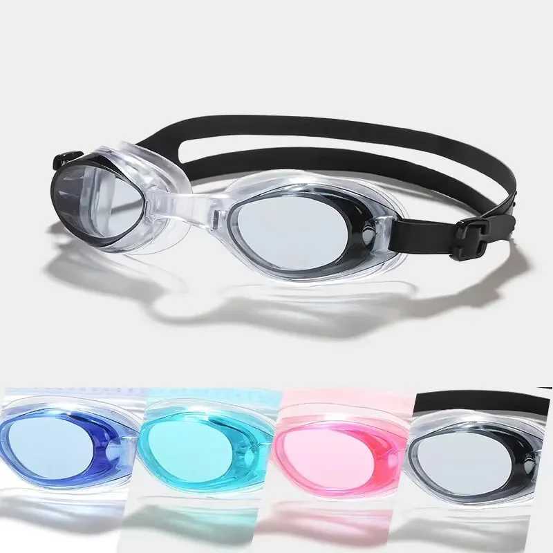 Silicone Goggle Women HD Mens Waterproof and Antifog Diving Equipment Small Frame Adult Swimming Glasses for Childre J250917