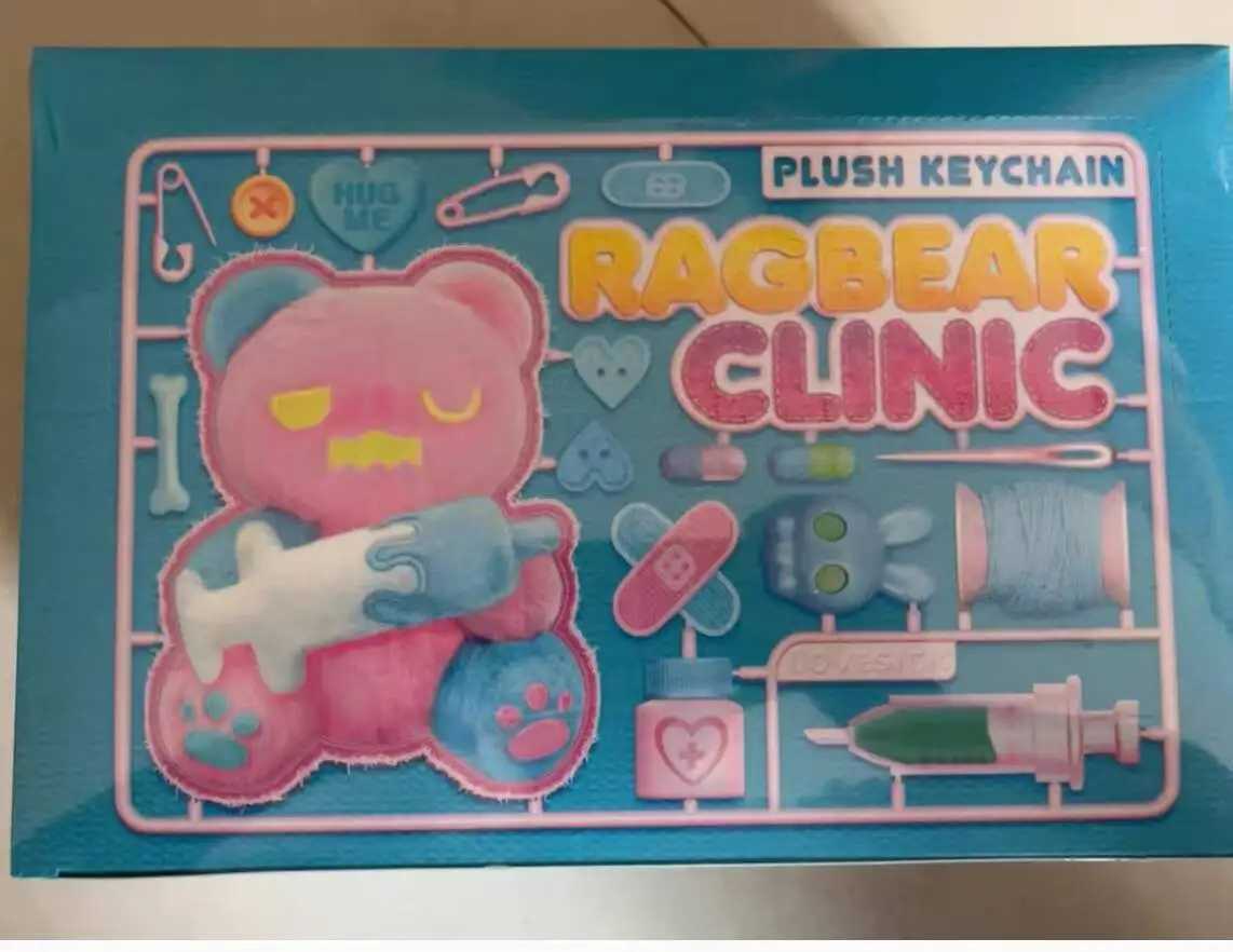 Genuine Shinwoo Ragbear Clinic Series Blind Box Kawaii Bag Pendant Cute Keychain Doll Mystery Box Toy Gift For Kids C250917