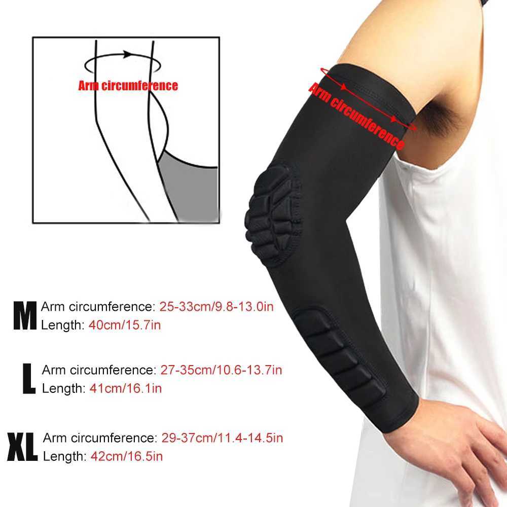 1PCS Arm Sleeves Youth Adult Basketball Shooter SleevesElbow Forearm Crashproof Pads for Football Basketball Volleyball Soccer J250917