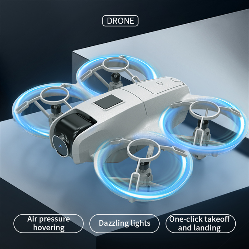 New V2 Drones WiFi Height Maintaining Fixed Height Aerial Photography Helicopter Foldable Quadcopter Mini Professional HD Dual Camera Drone Gift