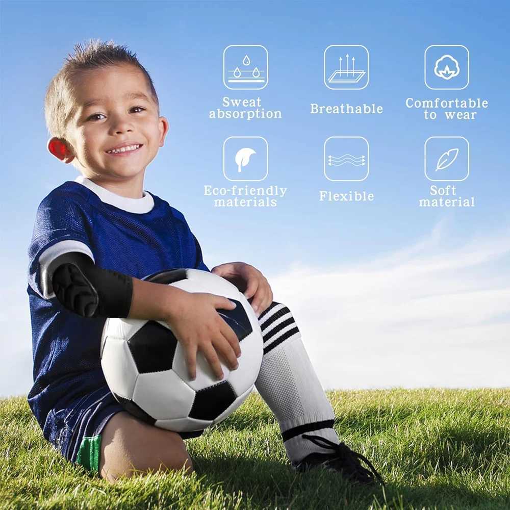 1Pair Protective Knee Pads Elbow Sleeves GuardThick Sponge AntislipCollision Avoidance Sport Protective Kneepad Skate Soccer J250917