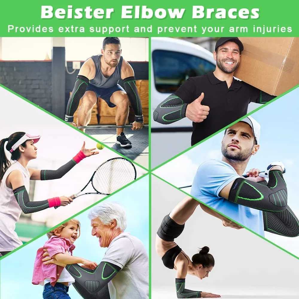1Pcs FitnESS Elbow Brace ComprESSion Support SLEeve for Tendonitis Tennis Elbow Treatment Reduce Joint Pain J250917