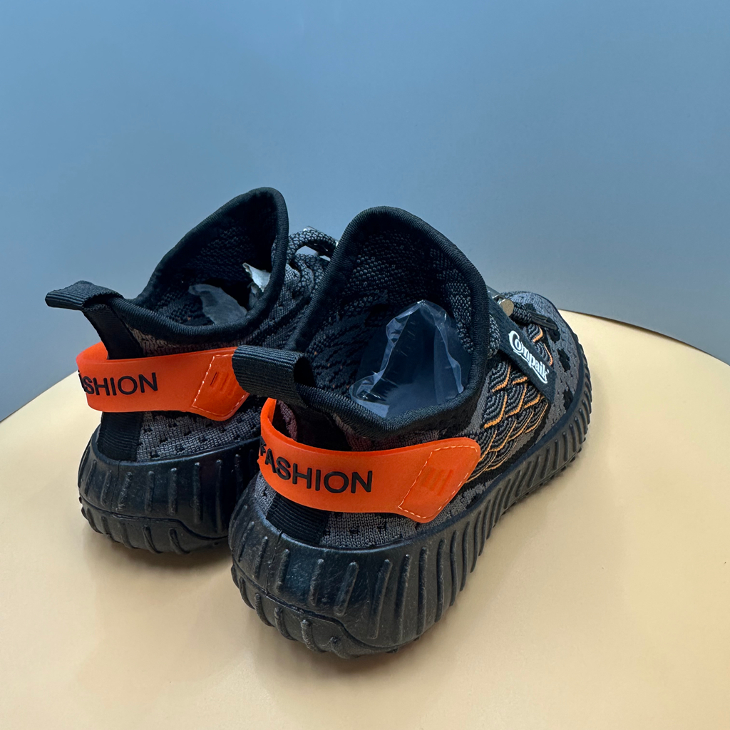 Compaik designer kid shoes sports outdoor new childrens sports shoes mens and womens coconut casual breathable flight knitted lightweight sole running