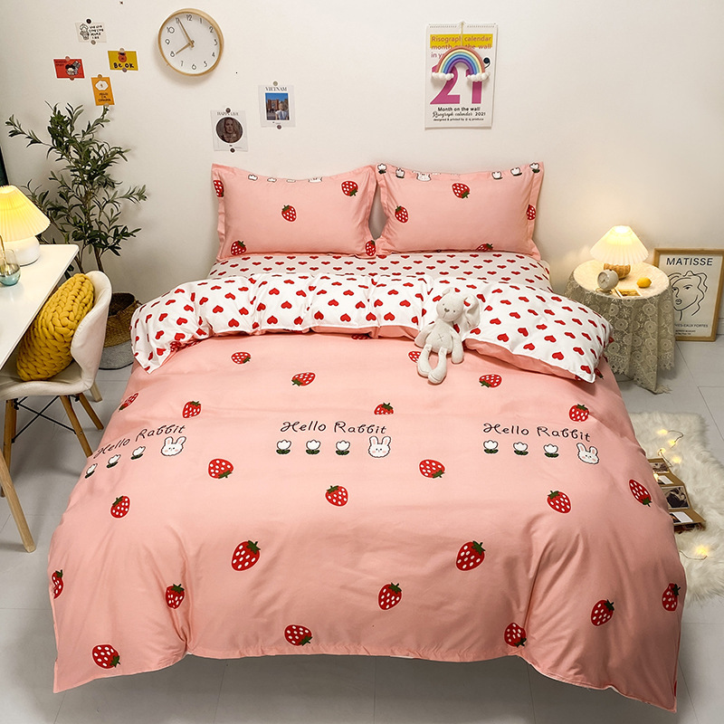 Four-piece Bedding Student Dormitory Bed Sheet Quilt Cover Three-piece Set Online Sale